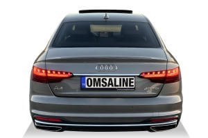 OMSA Audi A4 B9 Sedan Krom Bagaj Çıtası 2016 ve Sonrası