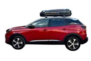 Port Bagaj Bavul 500Lt Kilitli Parlak Siyah