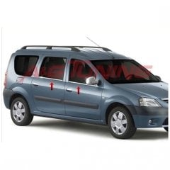 Dacia Logan MCV Krom Cam Çıtası Tk 2005-2012 Paslanmaz Çelik