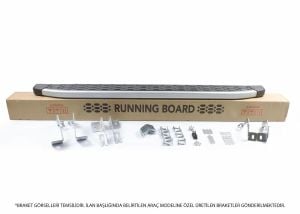 OMSA Jeep Commander Blackline Yan Basamak Alüminyum 2006-2010 Arası