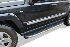 OMSA Jeep Commander Blackline Yan Basamak Krom 2006-2010 Arası