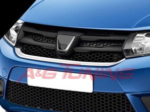 Dacia Sandero Krom Ön Panjur 2013-2016 1Prç Paslanmaz Çelik