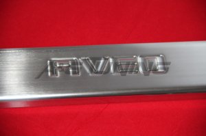 Chevrolet Aveo SEDAN Krom Kapı Eşiği 4 Prç. 2011 ve Sonrası Paslanmaz Çelik