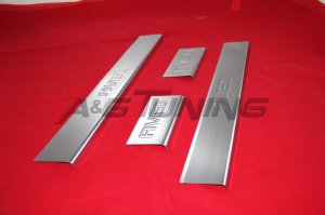 Chevrolet Aveo SEDAN Krom Kapı Eşiği 4 Prç. 2011 ve Sonrası Paslanmaz Çelik