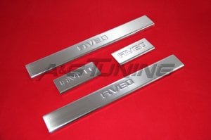 Chevrolet Aveo HB Krom Kapı Eşiği 4 Prç. 2011 ve Sonrası Paslanmaz Çelik