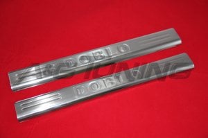 Fiat Doblo Krom Kapı Eşiği Tk 2001-2006 2 Kapı Paslanmaz Çelik