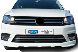 OMSA VW Caddy Minivan Krom Ön Panjur 2 Parça 2015-2019 Arası