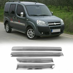 Fiat Doblo Krom Kapı Çıtası Tk 2006-2010 Arası P.Çelik