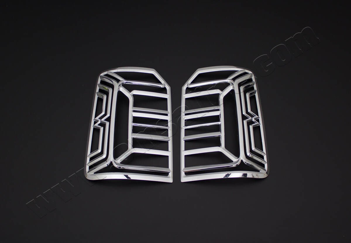 Omkar VW Caddy Minivan Krom Stop Çerçevesi 2 Parça Abs Krom 2015-2019 Arası