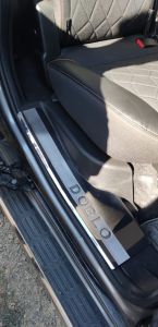 Fiat Doblo Krom İç Kapı Eşiği Takımı 2010-2022 Arası Paslanmaz Çelik