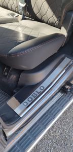 Fiat Doblo Krom İç Kapı Eşiği Takımı 2010-2022 Arası Paslanmaz Çelik