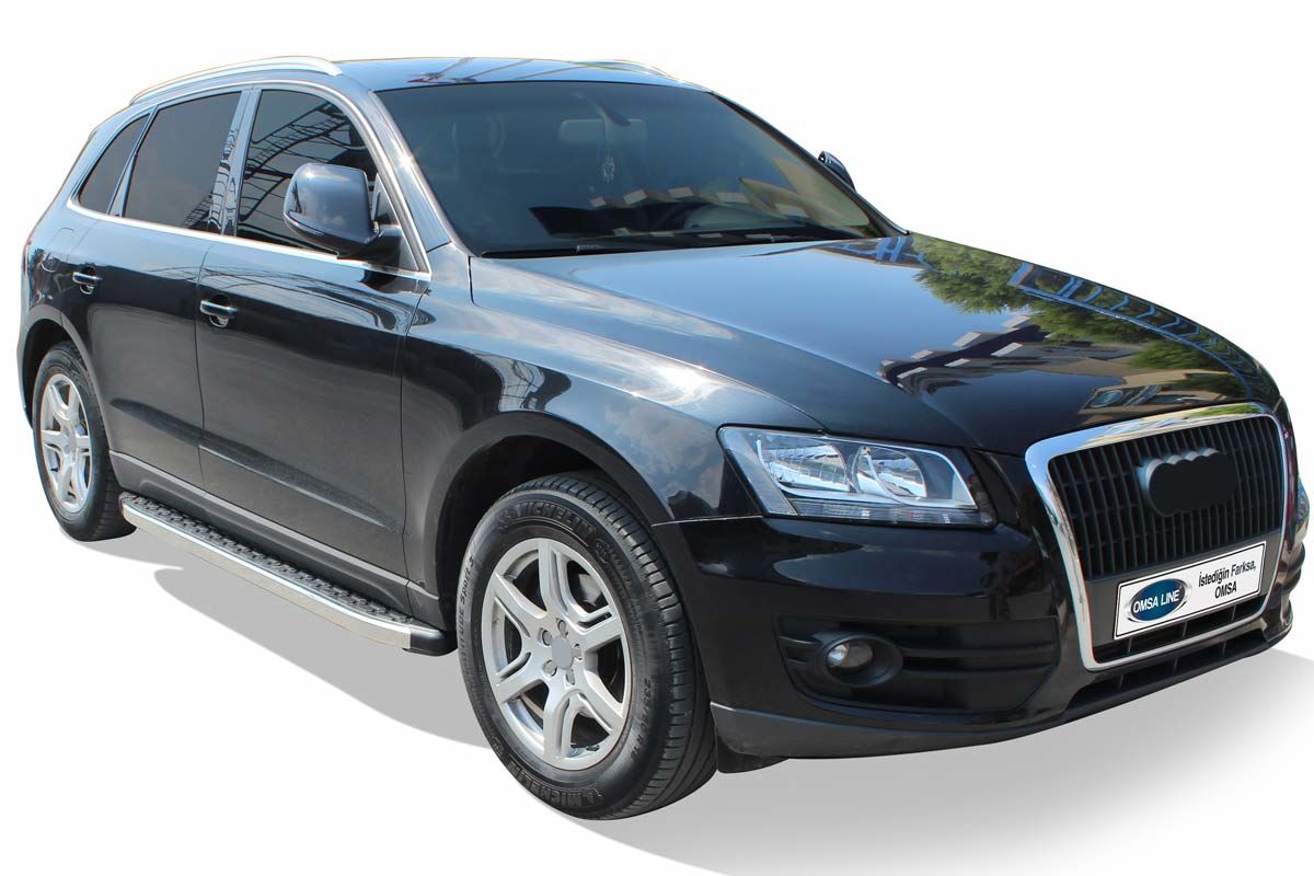 OMSA Audi Q5 Blackline Yan Basamak Krom 2009 ve Sonrası