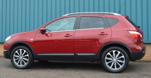 OMSA Nissan Qashqai Krom Cam Alt Çıtası 2010-2014 Arası