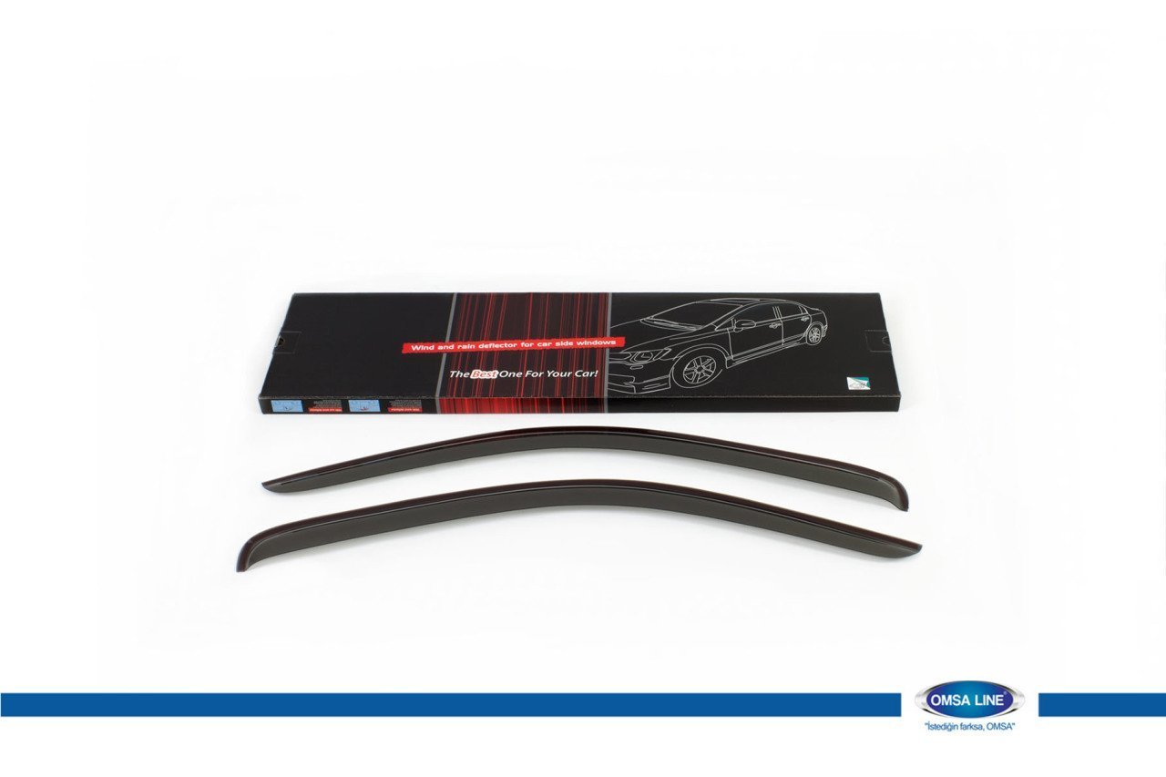 Omsa Line Volkswagen Caddy Cam Rüzgarlığı 2 Prç. 2003 ve Sonrası