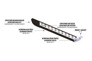 OMSA VW Crafter Dot Line Arka Koruma 2006-2016 Arası