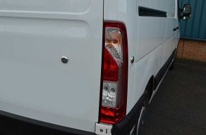 OMSA Renault Master Krom Bagaj Kapağı Tapa Kromu 4 Parça 2010 ve Sonrası
