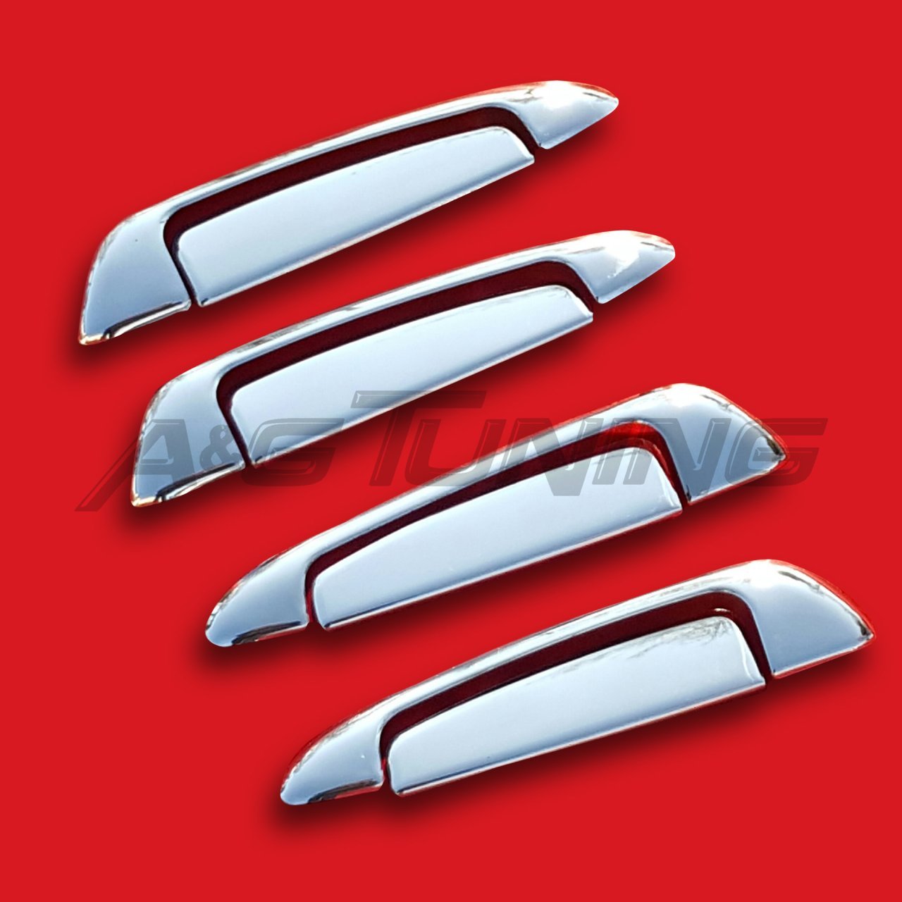 Fiat Punto Krom Kapı Kolu 2006 Üzeri 8Prç Paslanmaz Çelik