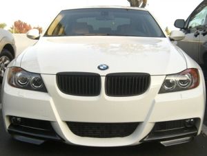 BMW E90 3 Serisi Ön Flap Piano Black 2004-2008 Arası