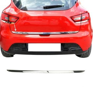 Renault Clio 4 HB Krom Bagaj Alt Çıta Formlu 2012- Sonrası Paslanmaz Çelik