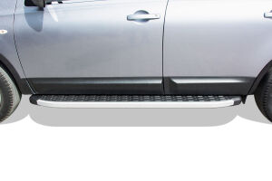 OMSA Nissan Qashqai  2 Blackline Yan Basamak Alüminyum 2010-2014 Arası
