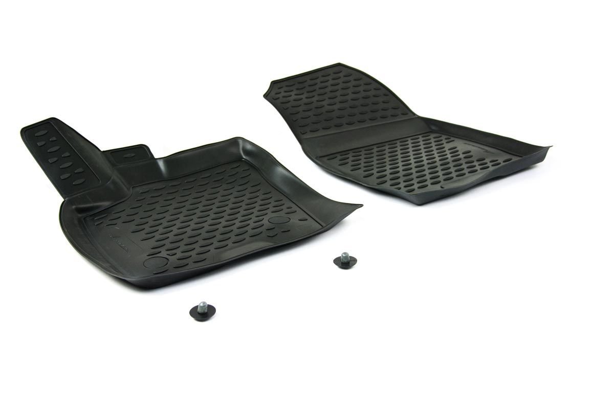 Novline Ford Tourneo Courier 3D Paspas Siyah Ön 2 Parça 2014-2023 Arası