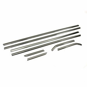 Ford Focus SEDAN Krom Cam Çıtası 2011-2017 Arası 8Prç Paslanmaz Çelik