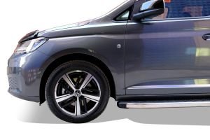 OMSA VW Caddy Blackline Yan Basamak Krom 2021 ve Sonrası