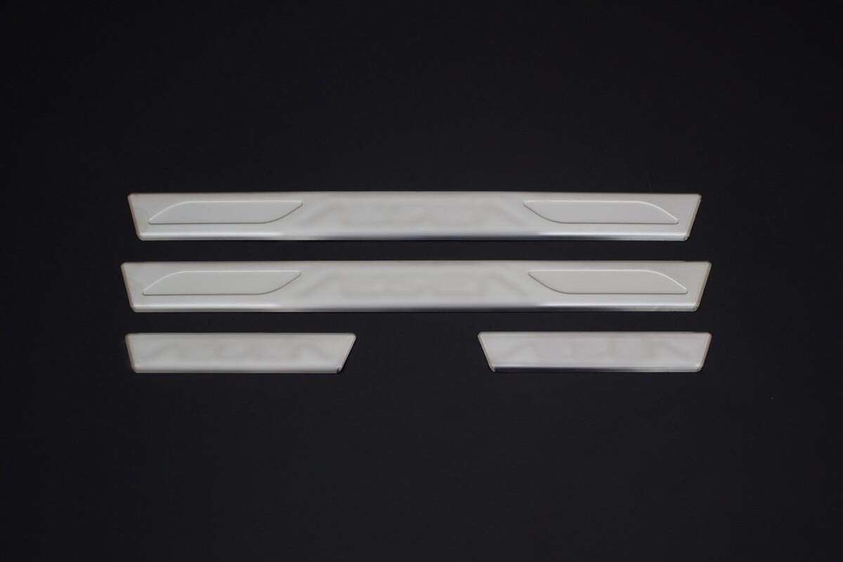 OMSA Fiat Egea HB Sedan Krom Kapı Eşiği Taşlı 4 Parça 2016 ve Sonrası