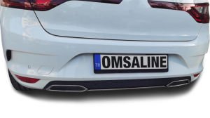 OMSA Renault Megane 4 HB Krom Egzoz Çıkışı 2 Parça 2016-2020 Arası