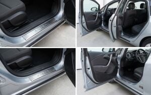 Opel Astra J Sedan Krom Kapı Eşiği Tk 4 Prç 2010-2020 Arası Paslanmaz Çelik