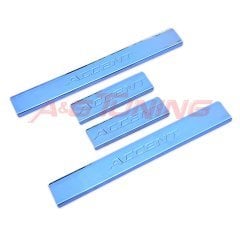 Hyundai Accent Blue Krom Kapı Eşiği Takımı 4 Prç Paslanmaz Çelik