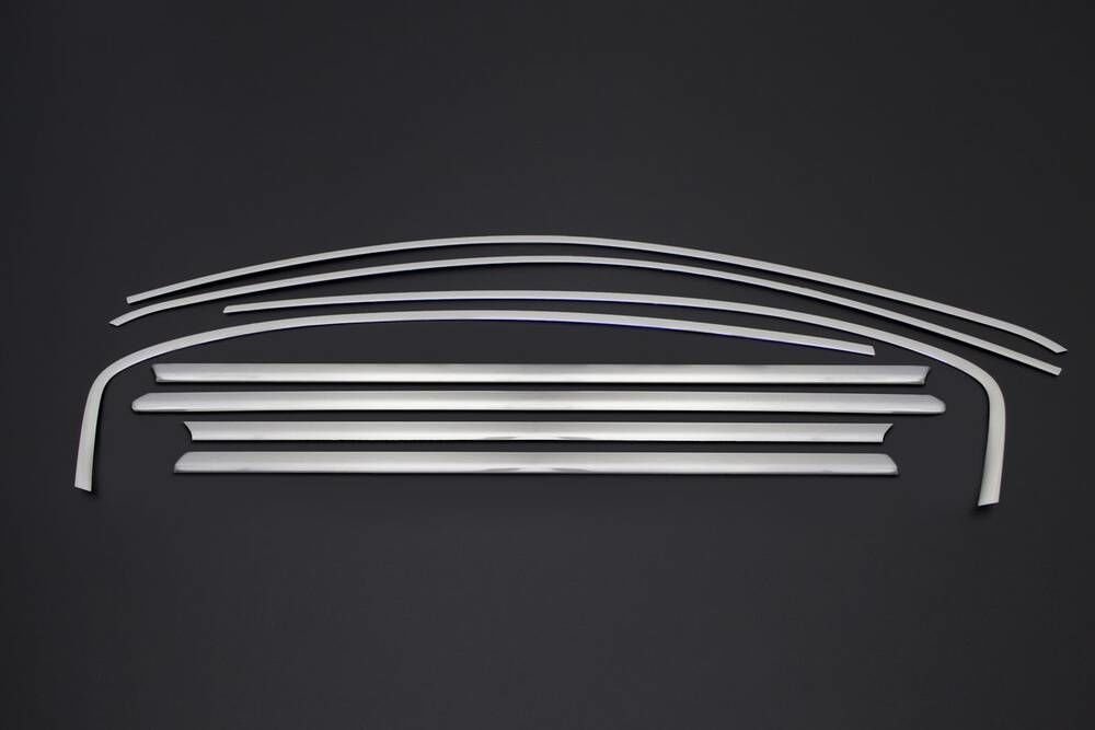 OMSA Fiat Egea Cross Krom Cam Çerçevesi Taşlı 8 Parça 2020 ve Sonrası