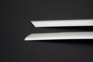 OMSA Mercedes Vito W447 Krom Cam Alt Çıtaları 8 Parça Tek Sürgülü Kısa Şase 2014 ve Sonrası