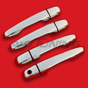 Mitsubishi L200 Krom Kapı Kolu 2007-2015 4 Kapı Paslanmaz Çelik