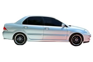 Mitsubishi Lancer Krom Cam Çıtası Tk 2004-2008 Paslanmaz Çelik