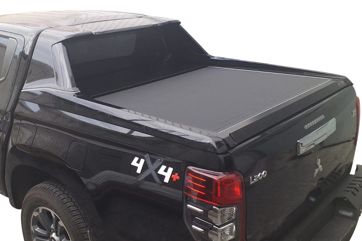 Mitsubishi L200 Omback Sürgülü Bagaj Kapama (Plastik Rollbarlı İçin) Siyah 2020 ve Sonrası