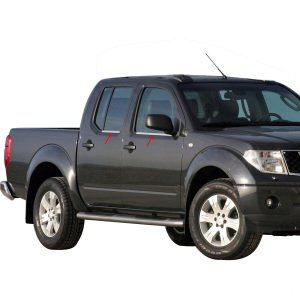 Nissan Navara Krom Cam Çıtası 2006-2015 Arası 4Prç Paslanmaz Çelik