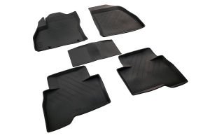 Rich Peugeot Bipper 4D Paspas Siyah 5 Parça 2008-2016 Arası