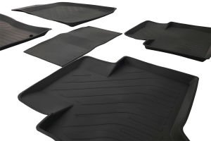 Rich Peugeot Bipper 4D Paspas Siyah 5 Parça 2008-2016 Arası