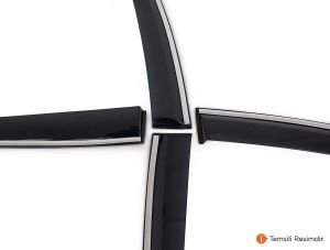 SunPlex Opel Astra J Kromlu Cam Rüzgarlığı 4 Parça 2010 ve Sonrası