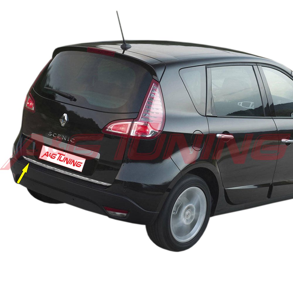 Renault Grand Scenic Krom Bagaj Alt Çıta Formlu 2010 ve Üzeri Paslanmaz Çelik