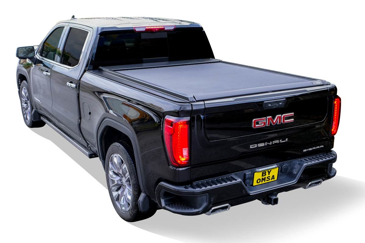 GMC Sierra 1500 Omback Sürgülü Bagaj Kapama Siyah 2019 ve Sonrası