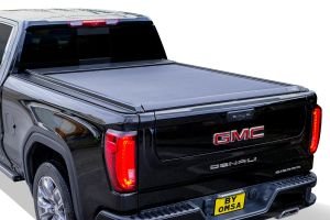 GMC Sierra 1500 Omback Sürgülü Bagaj Kapama Siyah 2019 ve Sonrası