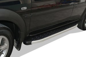 OMSA Land Rover Freelander 1 Blackline Yan Basamak Alüminyum 1997-2006 Arası