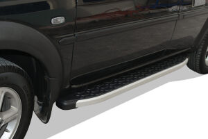 OMSA Land Rover Freelander 1 Blackline Yan Basamak Alüminyum 1997-2006 Arası