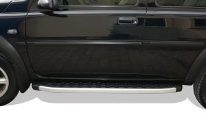 OMSA Land Rover Freelander 1 Blackline Yan Basamak Alüminyum 1997-2006 Arası