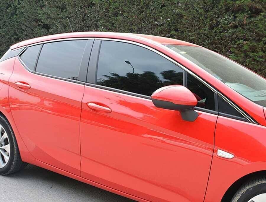 OMSA Opel Astra K Krom HB Üst Cam Çerçevesi 8 Parça 2015-2021 Arası