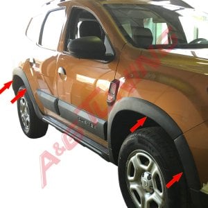 Yeni Dacia Duster Çamurluk Koruma Düz 2018- Sonrası 8 Parça