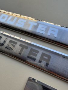 Dacia Duster Krom Kapı Eşiği Takımı 4 Kapı 2018-2024 Arası Paslanmaz Çelik