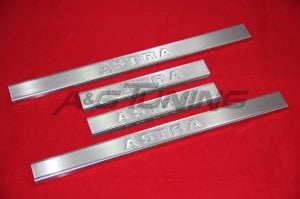 Opel Astra G Sedan Krom Kapı Eşiği Tk 1998-2009 Paslanmaz Çelik